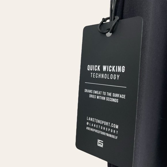 Lanston Black Colorful Crossover Leggings - Picture 4 of 8